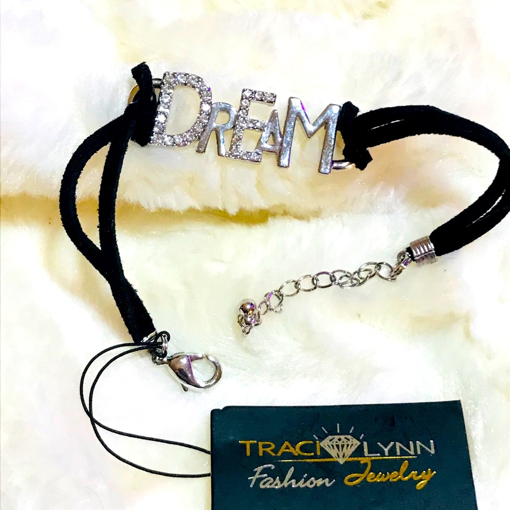 Traci Lynn rhinestone dream bracelet